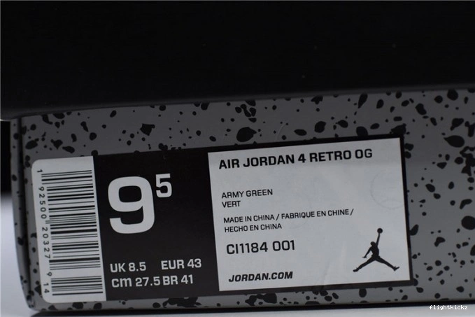 Laser Air 4 Black CI1184-001 Jordan Retro 0804